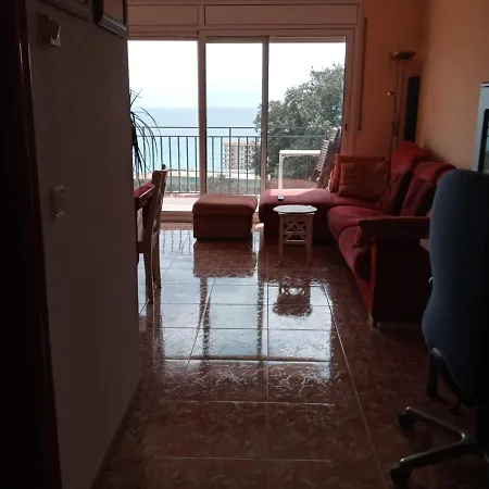 Pis A Amb Precioses Vistes Al Mar. Apartment Blanes